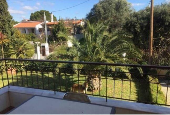 Relaxing Villa With Swimming Pool And Garden Agios Georgios  Bagian luar foto